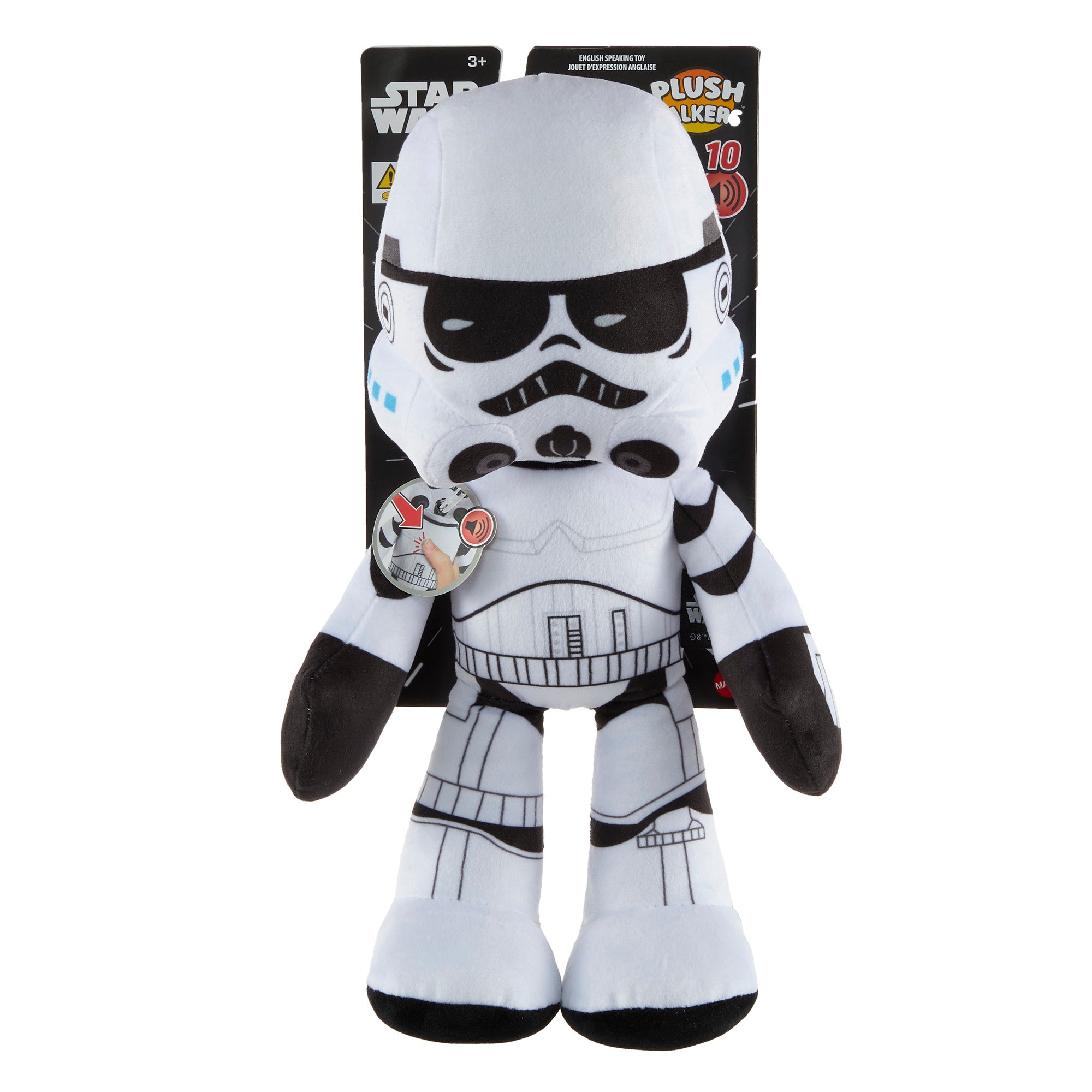 Mattel Star Wars Plush Talkers Storm Trooper Toysmith