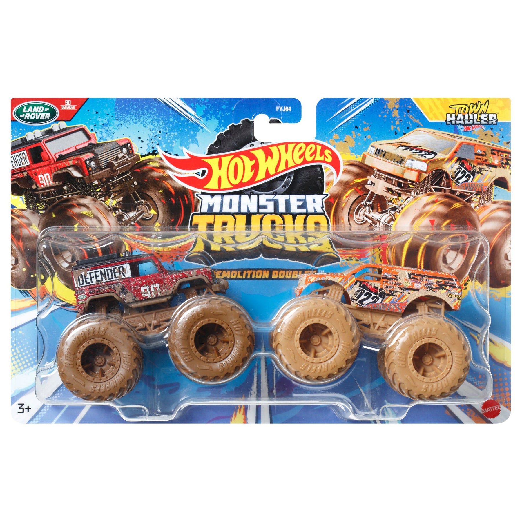 Mattel Hot Wheels Demolition Doubles 2-Pack