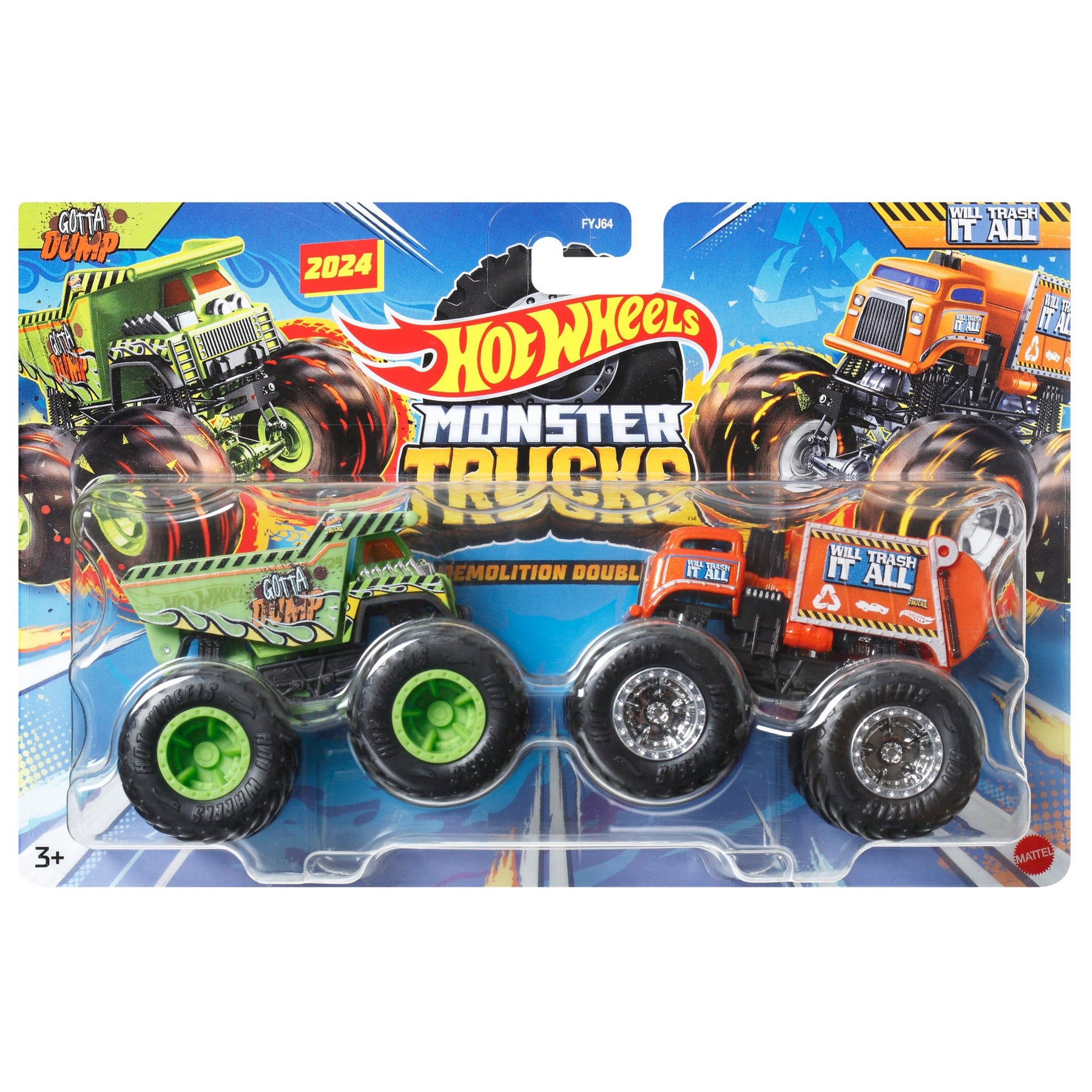 Mattel Hot Wheels Demolition Doubles 2-Pack