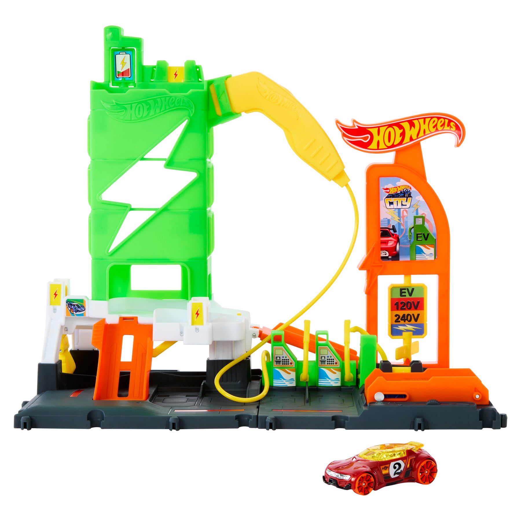 Mattel Hot Wheels City Super Fuel Station