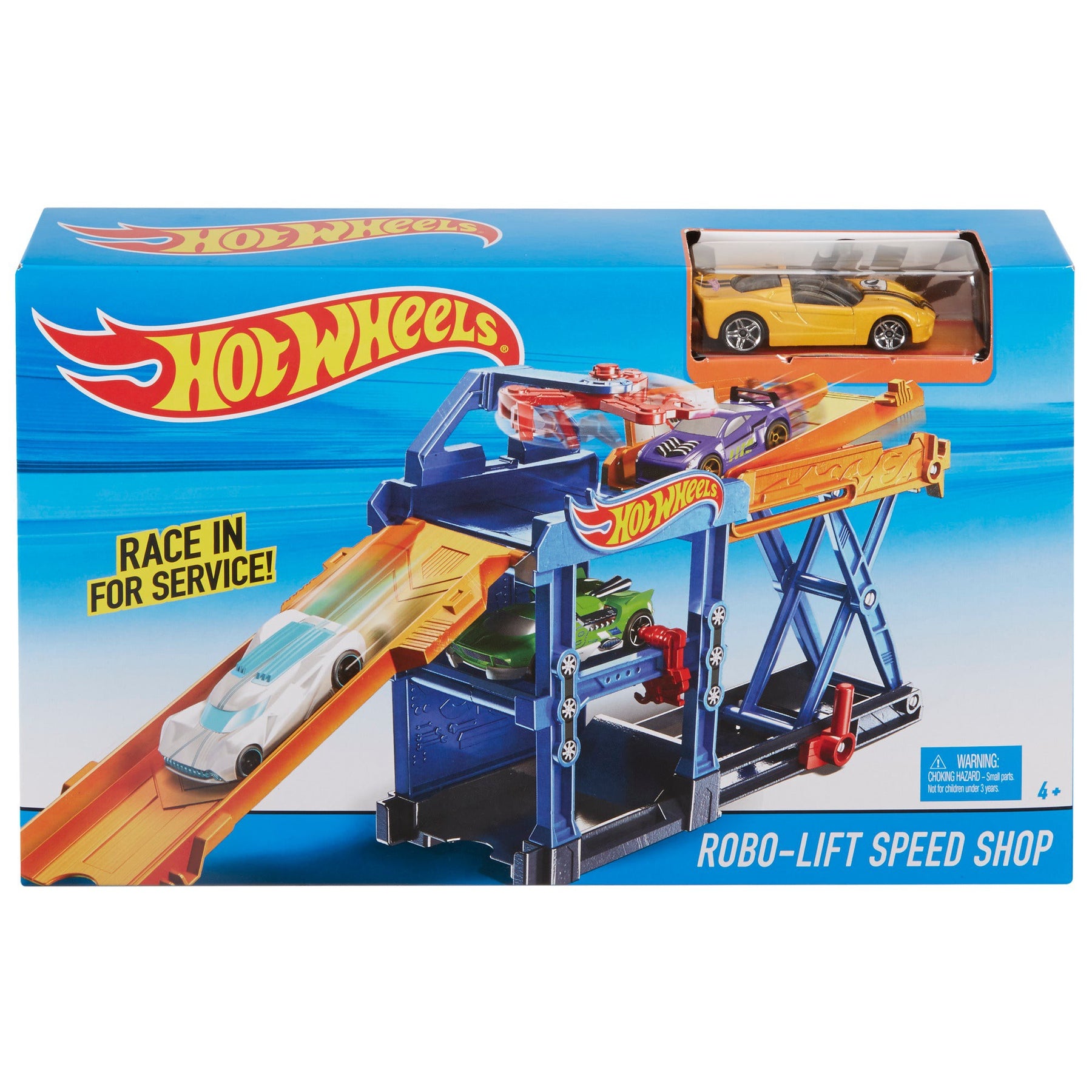 Mattel Hot Wheels Fold Out Playset