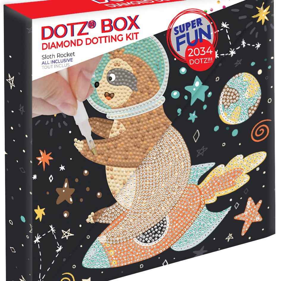 Diamond Dotz Sloth Rocket