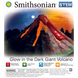 Smithsonian Glow in the Dark Giant Volcano