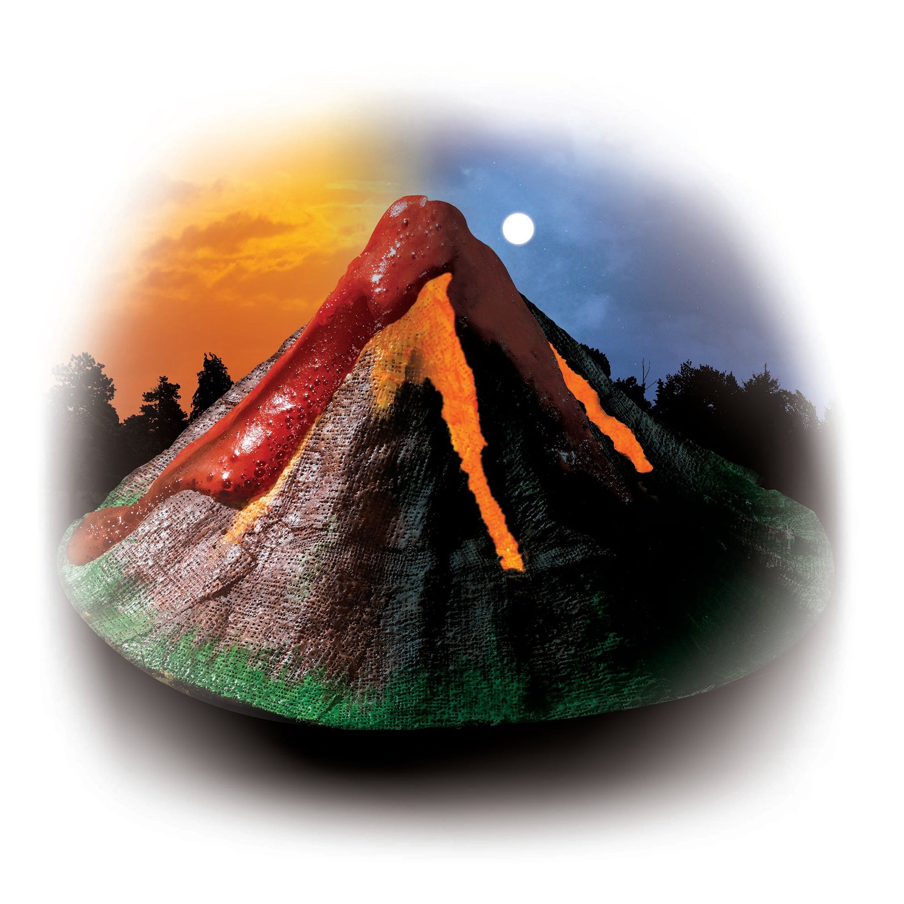 Smithsonian Glow in the Dark Giant Volcano