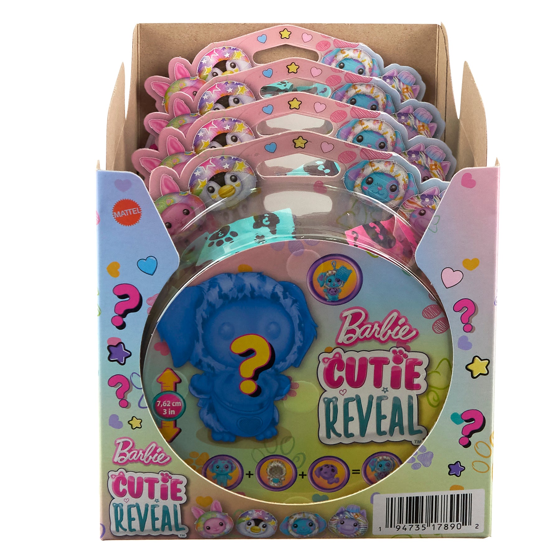 Mattel Barbie Cutie Reveal Pets Color Wow Series