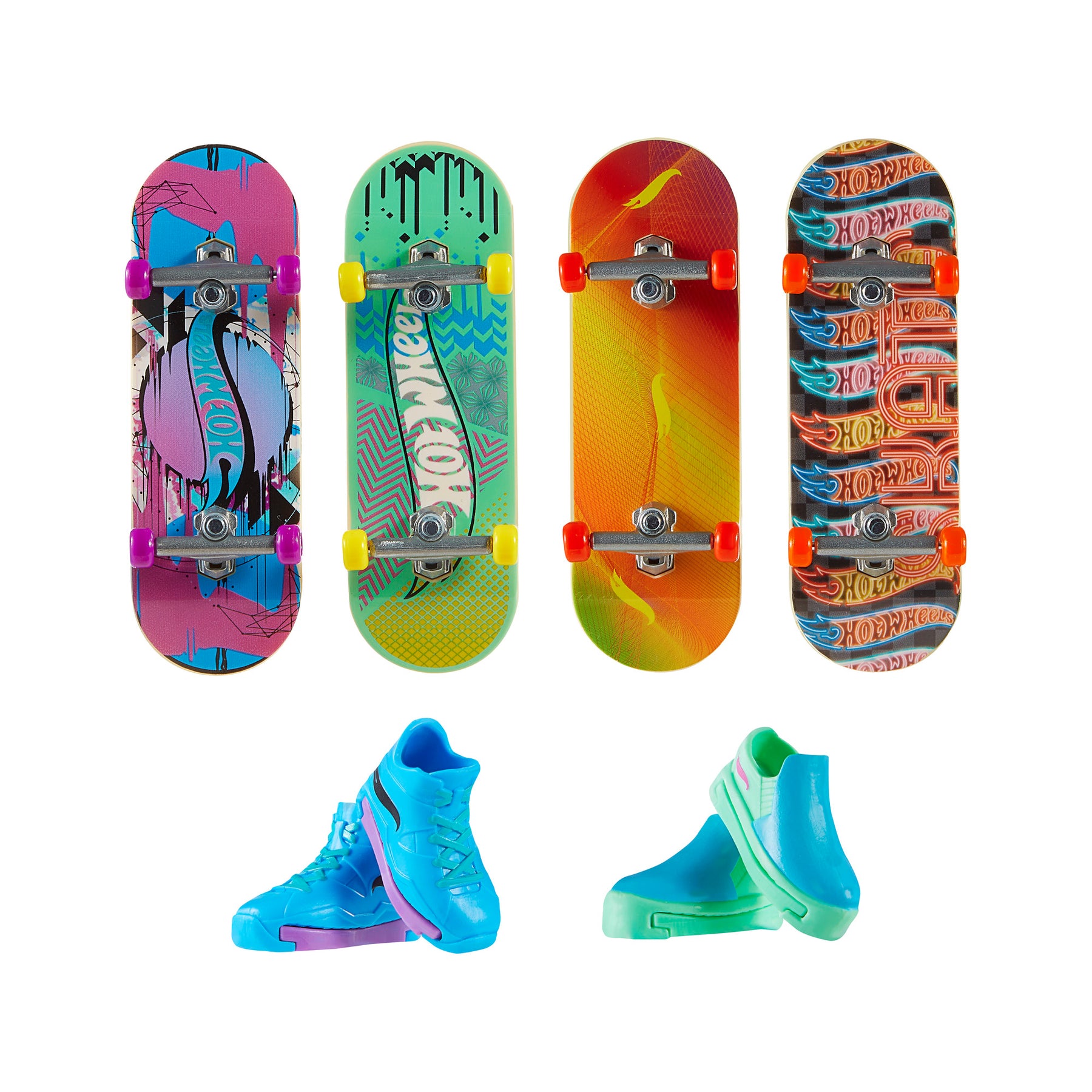 Mattel Hot Wheels Skateboard & Shoe Pack