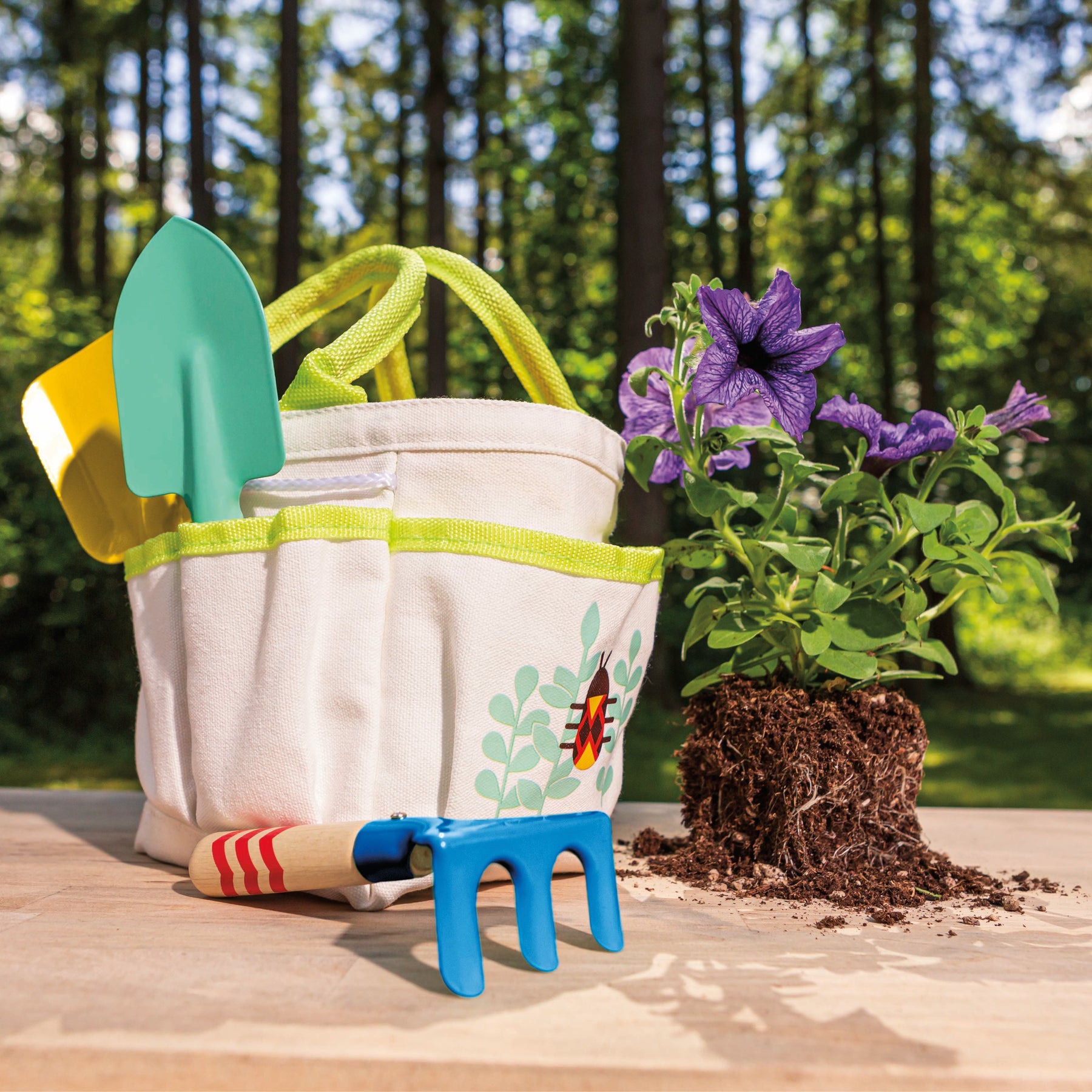 Beetle & Bee Garden Kids Garden Tote Kit