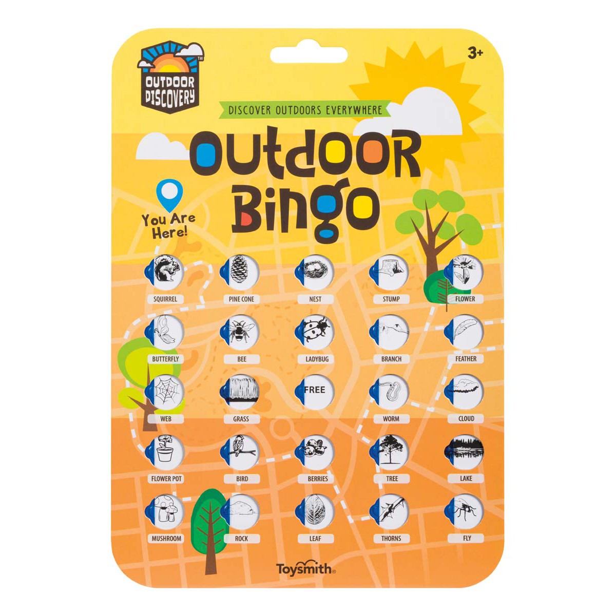 Outdoor Discovery Outdoor Bingo 4 Pack